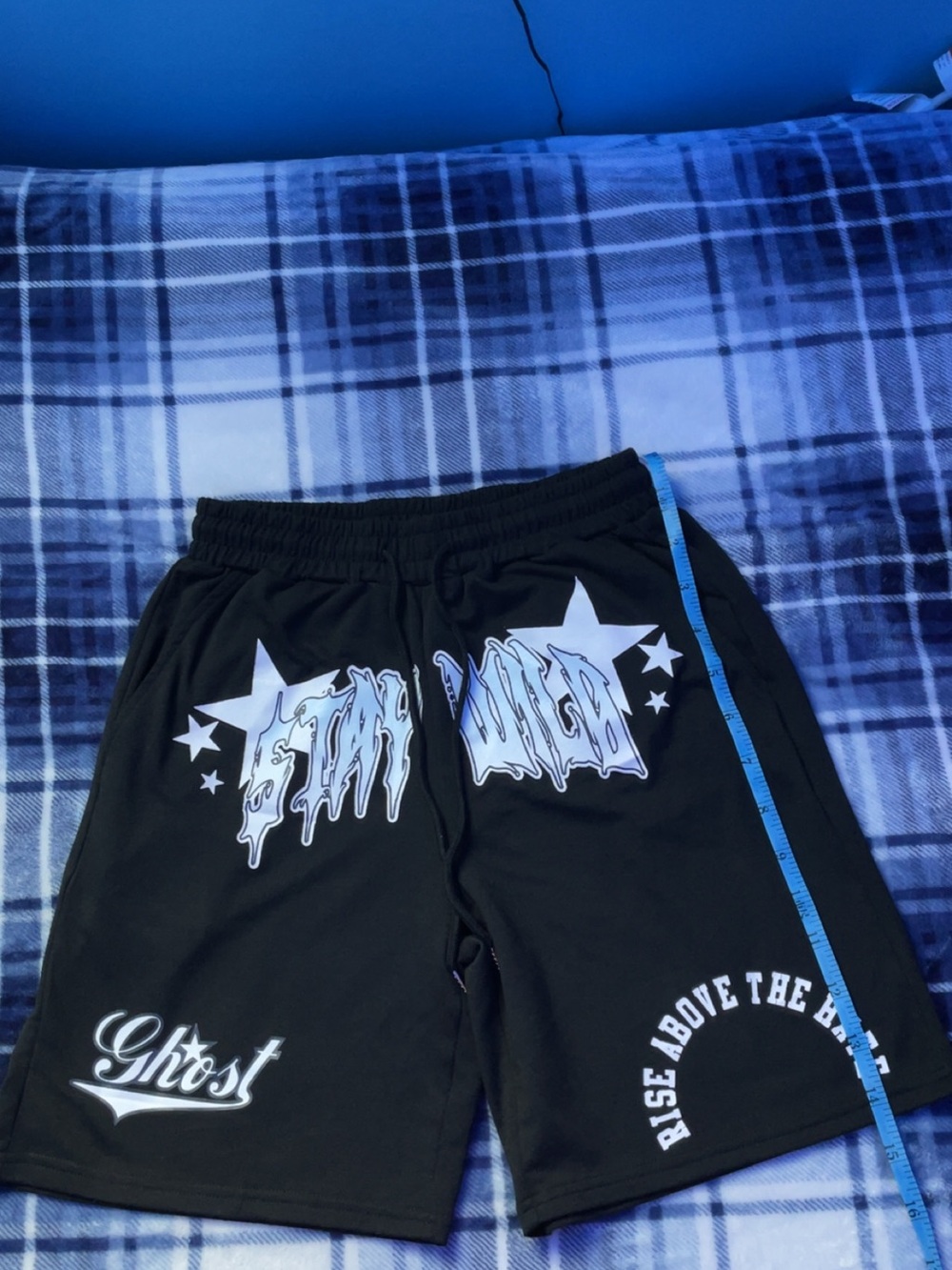 Black Ghost Graphic Men’s Shorts